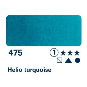 Helio turchese 475 - Acquarello Horadam Schmincke