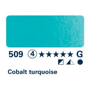Turchese cobalto 509 - Acquarello Horadam Schmincke