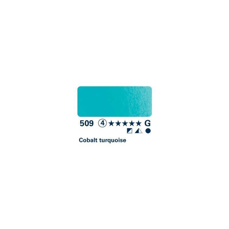 Turchese cobalto 509 - Acquarello Horadam Schmincke