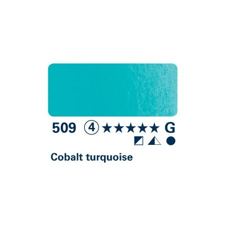 Turchese cobalto 509 - Acquarello Horadam Schmincke