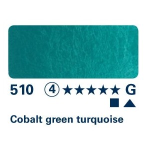 Turchese verde cobalto 510 - Acquarello Horadam Schmincke