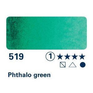 Verde ftalo 519 - Acquarello Horadam Schmincke