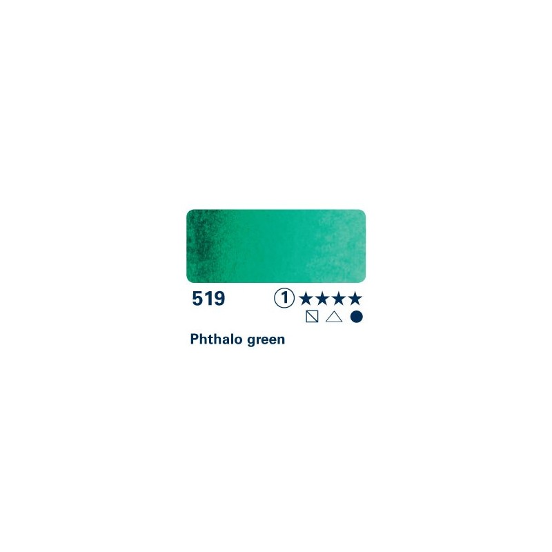 Verde ftalo 519 - Acquarello Horadam Schmincke