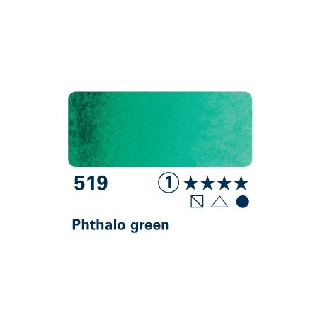 Verde ftalo 519 - Acquarello Horadam Schmincke