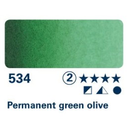 Verde Oliva permanente 534 - Acquarello Horadam Schmincke