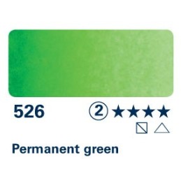 Verde permanente 526 - Acquarello Horadam Schmincke