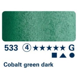 Verde di cobalto scuro 533 - Acquarello Horadam Schmincke