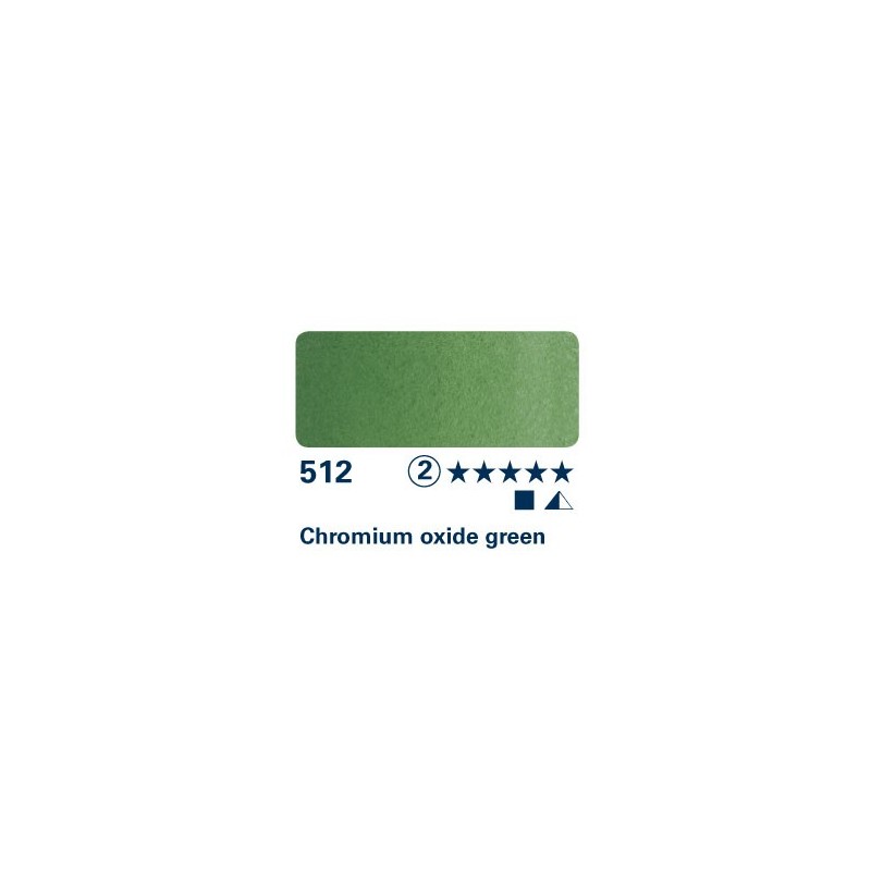 Verde ossido di cromo 512 - Acquarello Horadam Schmincke