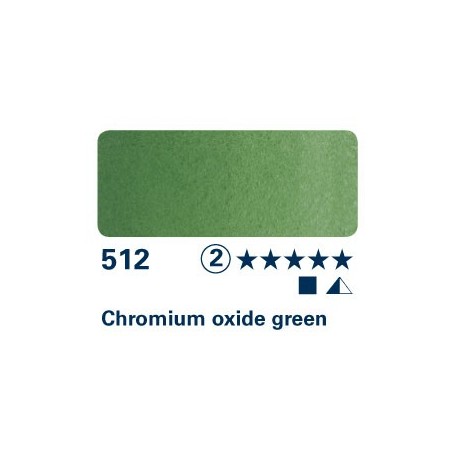 Verde ossido di cromo 512 - Acquarello Horadam Schmincke