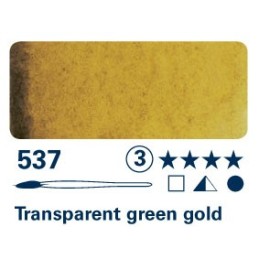 Verde dorato trasparente 537 - Acquarello Horadam Schmincke