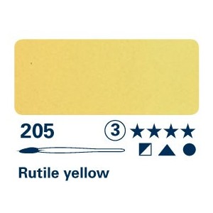 Rutile giallastro 205 - Acquarello Horadam Schmincke