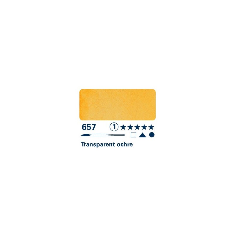 Ocra trasparente 657 - Acquarello Horadam Schmincke