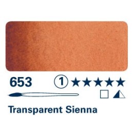 Terra di Siena trasparente 653 - Acquarello Horadam Schmincke