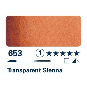 Terra di Siena trasparente 653 - Acquarello Horadam Schmincke