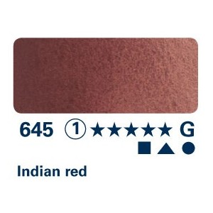 Rosso indiano 645 - Acquarello Horadam Schmincke