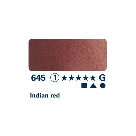 Rosso indiano 645 - Acquarello Horadam Schmincke