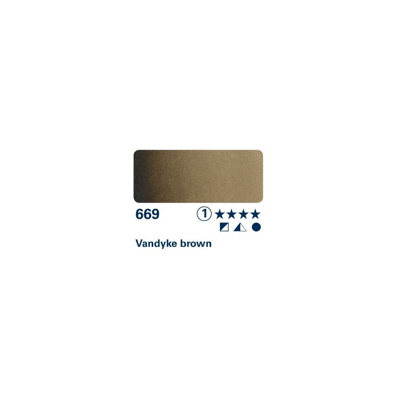 Bruno Van dick 669 - Acquarello Horadam Schmincke