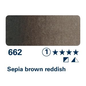 Bruno Seppia rossastro 662 - Acquarello Horadam Schmincke