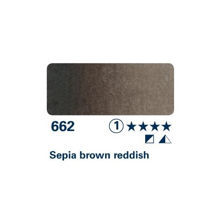 Bruno Seppia rossastro 662 - Acquarello Horadam Schmincke
