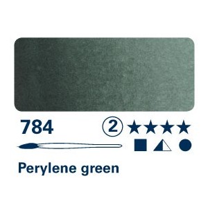 Verde Perylene 784 - Acquarello Horadam Schmincke