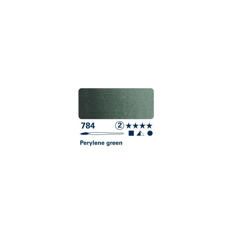 Verde Perylene 784 - Acquarello Horadam Schmincke