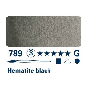 Nero Ematite 789 - Acquarello Horadam Schmincke