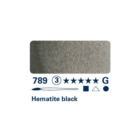 Nero Ematite 789 - Acquarello Horadam Schmincke
