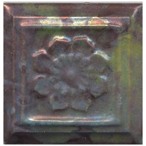 Smalto Turchese variegato Rame SR83