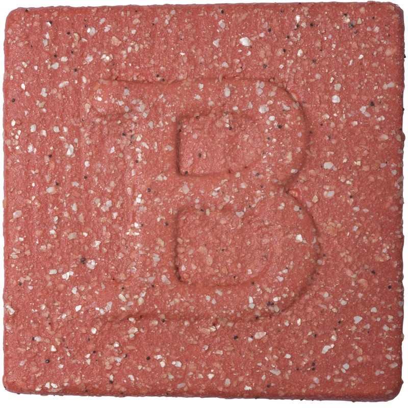 Botz9645 Smalto-Engobbio smalto arancio screziato