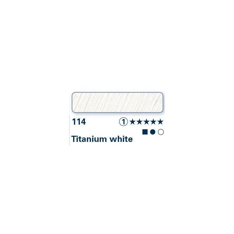 Bianco di Titanio 114 - Olio Norma Professional Schmincke