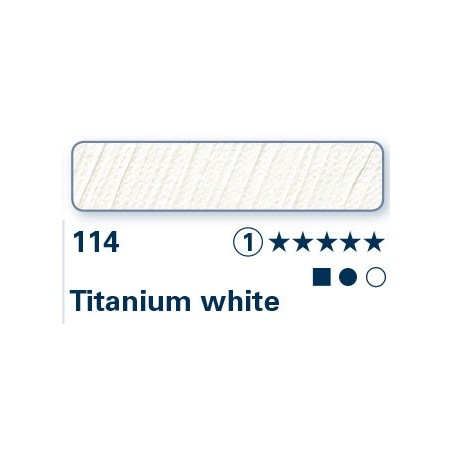 Bianco di Titanio 114 - Olio Norma Professional Schmincke