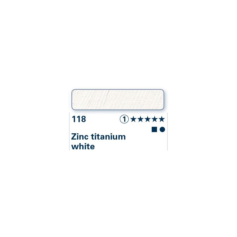 Bianco zinco di Titanio 118 - Olio Norma Professional Schmincke