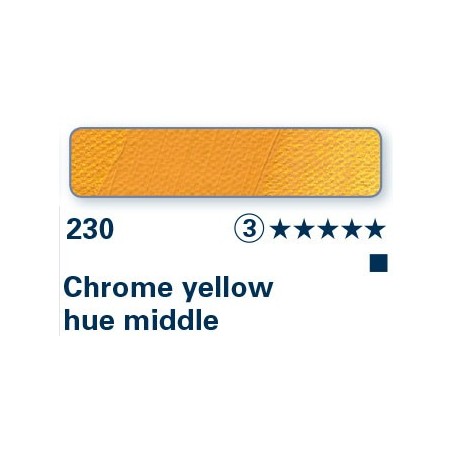 Tinta giallo di cromo medio 230 - Olio Norma Professional Schmincke