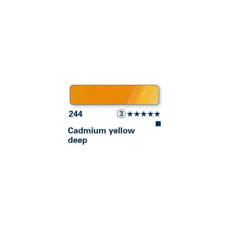 Giallo di cadmio scuro 244 - Olio Norma Professional Schmincke