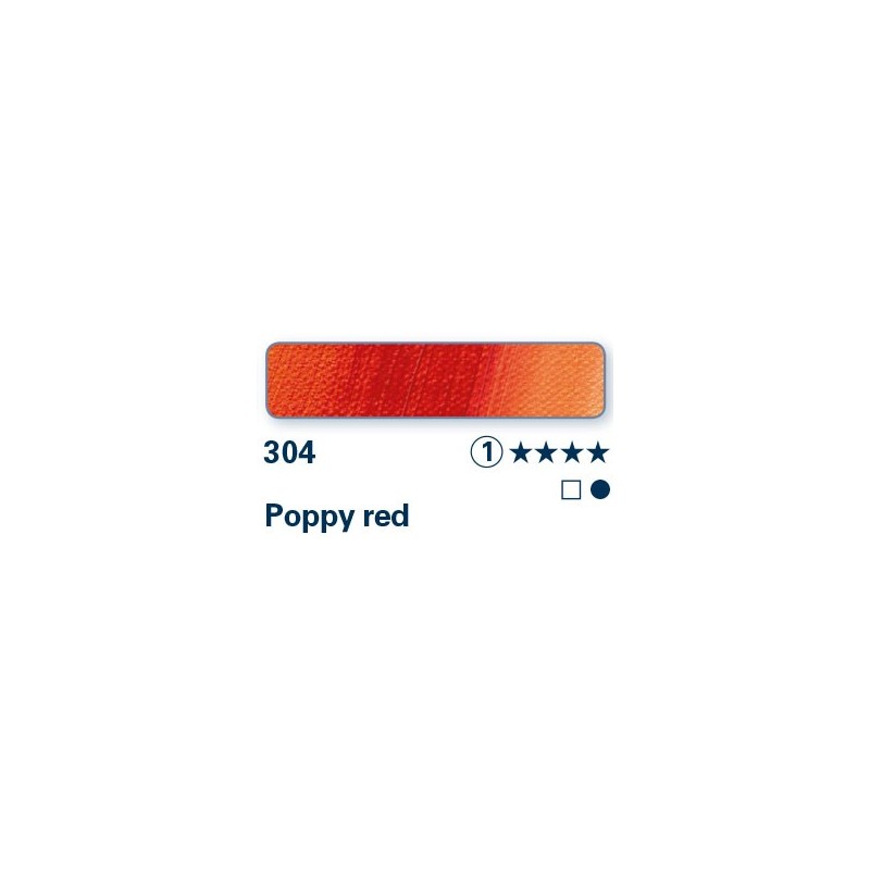 Papavero rosso 304 - Olio Norma Professional Schmincke