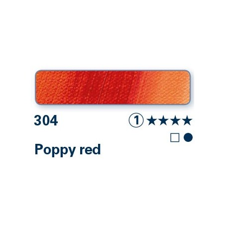 Papavero rosso 304 - Olio Norma Professional Schmincke