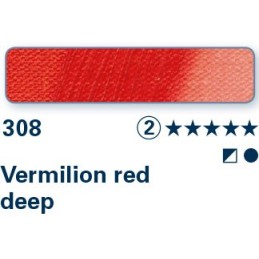 Rosso vermiglione scuro 308 - Olio Norma Professional Schmincke