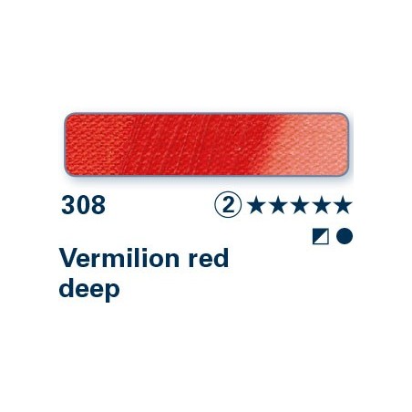 Rosso vermiglione scuro 308 - Olio Norma Professional Schmincke