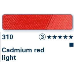 Rosso di cadmio chiaro 310 - Olio Norma Professional Schmincke