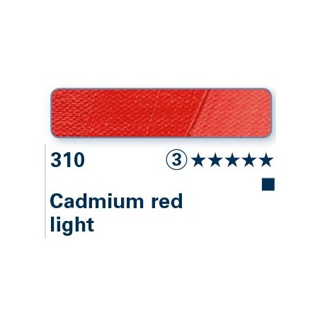 Rosso di cadmio chiaro 310 - Olio Norma Professional Schmincke