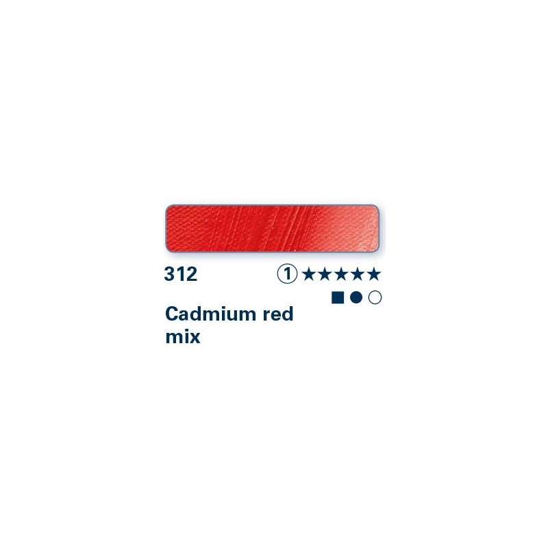 Rosso di cadmio Mix 312 - Olio Norma Professional Schmincke