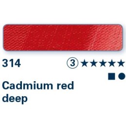 Rosso di cadmio scuro 314 - Olio Norma Professional Schmincke