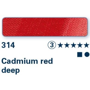 Rosso di cadmio scuro 314 - Olio Norma Professional Schmincke