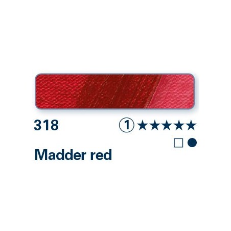 Rosso di garanza 318 - Olio Norma Professional Schmincke