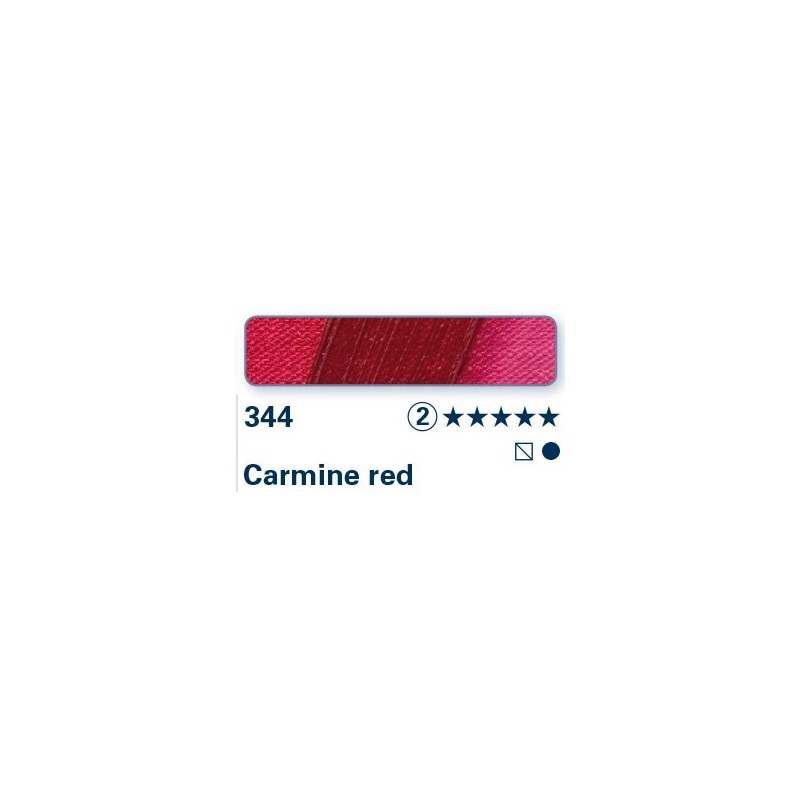 Rosso Carminio 344 - Olio Norma Professional Schmincke