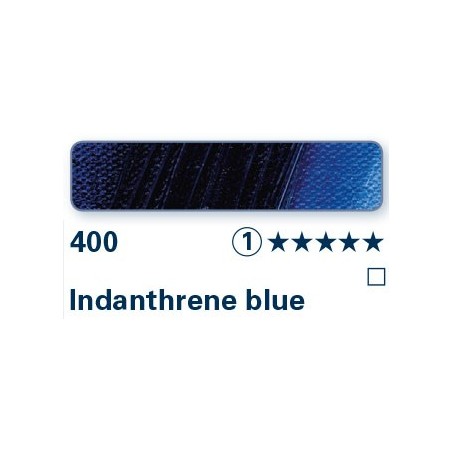 Blu indanthrene 400 - Olio Norma Professional Schmincke