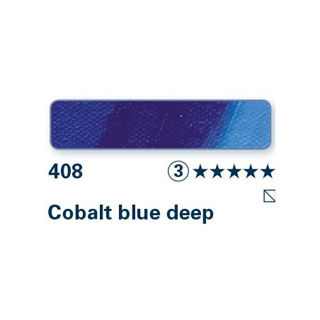 Blu di Cobalto scuro 408 - Olio Norma Professional Schmincke