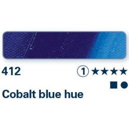 Tinta blu di Cobalto 412 - Olio Norma Professional Schmincke