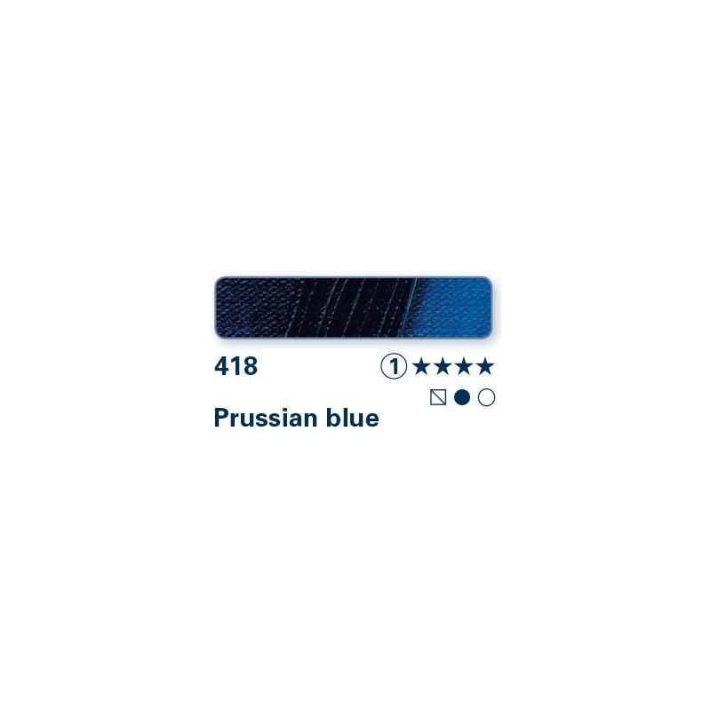 Blu di prussia 418 - Olio Norma Professional Schmincke