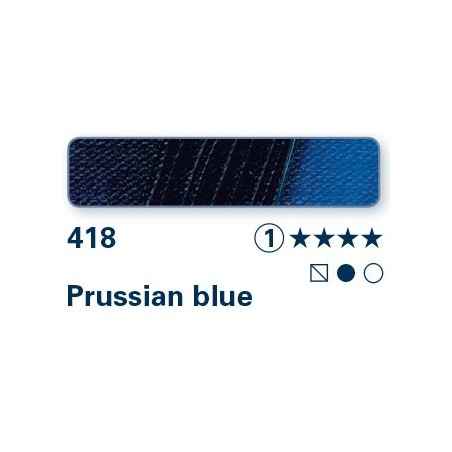 Blu di prussia 418 - Olio Norma Professional Schmincke